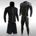 Men's Compression Sportswear Suits Gym Tights Training Clothes Workout Jogging Sports Set Running Rashguard Tracksuit For Men