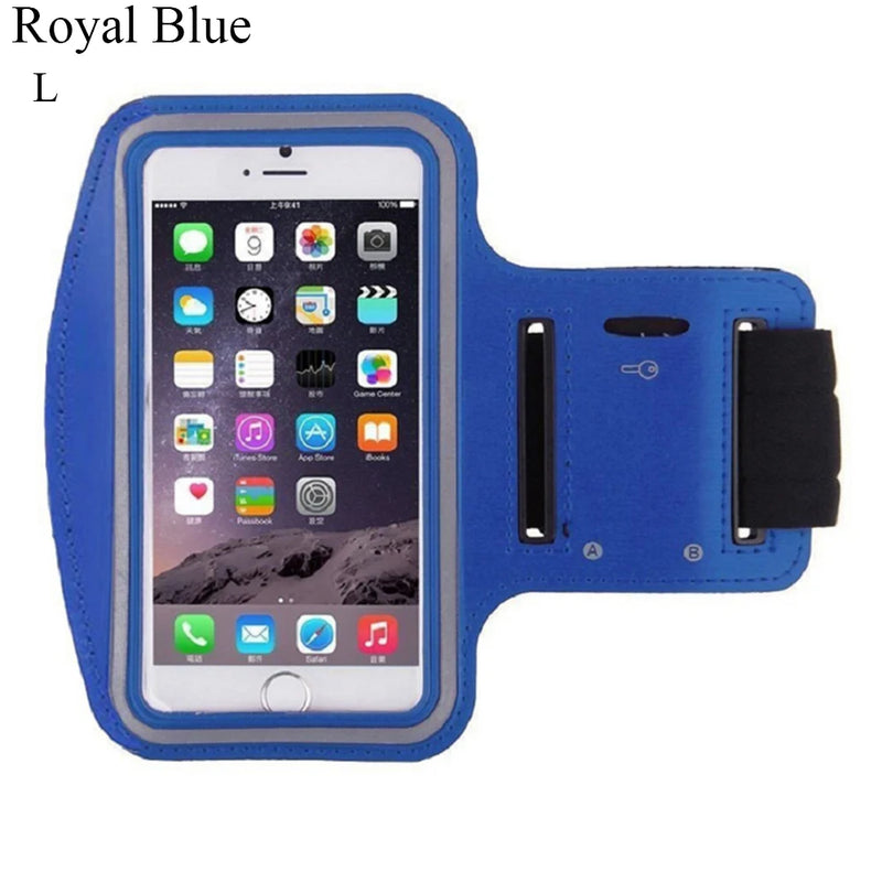 4-6.5 Inch Waterproof Arm Bag Running Bags Men Women Armbands Touch Screen Cell Phone Arms Band Phone Case Sports Accessory