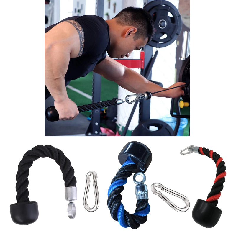 Single Handle Pulley Cable Tie for Triceps Rope Pull Down Attachment Muscle Fitness Fitness Training Equipment