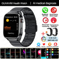 2024 New Uric Acid Blood Fat Smartwatch ECG Blood Glucose Heart Rate Blood Pressure Health Monitoring Smart Watch For HUAWEI IOS