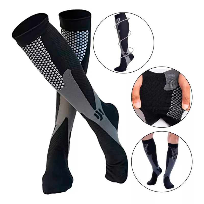 Socks, Socks, Football, High-top Half, Men's Socks, High-top Men's Socks, Professional Sports Magic Elastic Compression