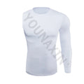 Men One Arm Long Sleeves T-Shirts Base Layer Basketball Sports Tight Compression Gym Fitness Jogger Running Top Outdoor Clothes