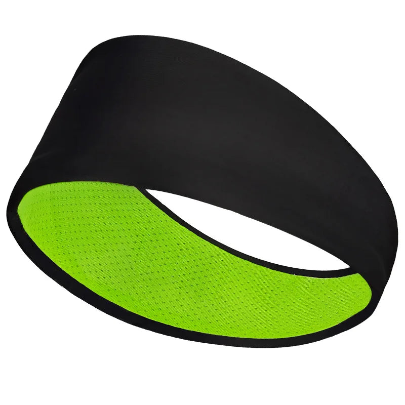 Sports Sweatband for Men Breathable Mesh Design Elastic Hairbands Yoga Headbands Headwear or Running Yoga Fitness Workout