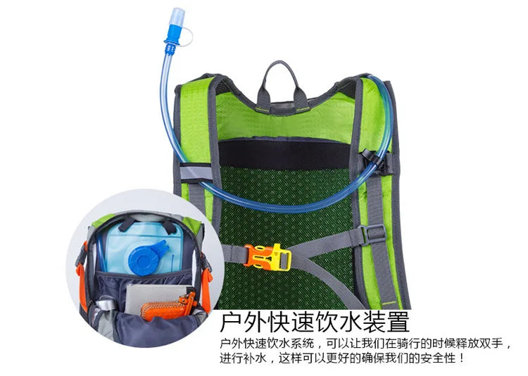 New Ride Backpack Backpack Outdoor Sports Backpack On Foot Multifunctional Bicycle Water Bag