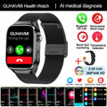 2024 New Uric Acid Blood Fat Smartwatch ECG Blood Glucose Heart Rate Blood Pressure Health Monitoring Smart Watch For HUAWEI IOS