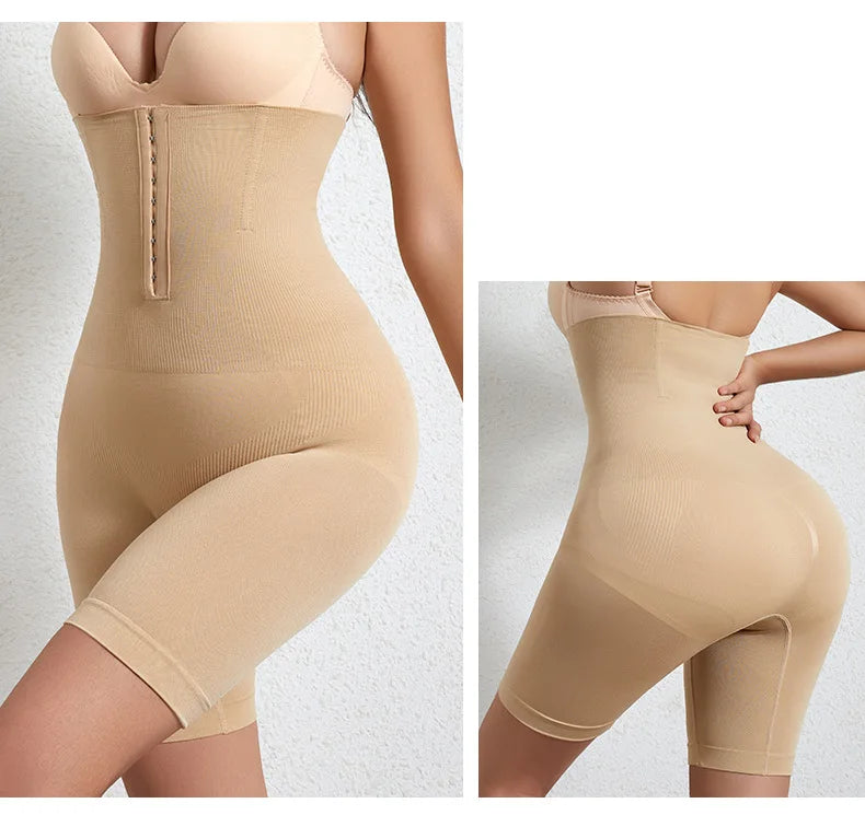 High Waist Flat Belly Belt Stretch Shapewear Waist Sheath Slimming Panties Abdomen Control Women Body Shaper Modeling Straps