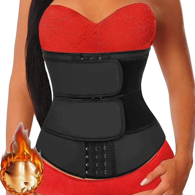 Woman Waist Trainer Body Shaper Tummy Slimming Sheath Reducing Girdles Weight Loss Shapewear Belly Modeling Belt Corset