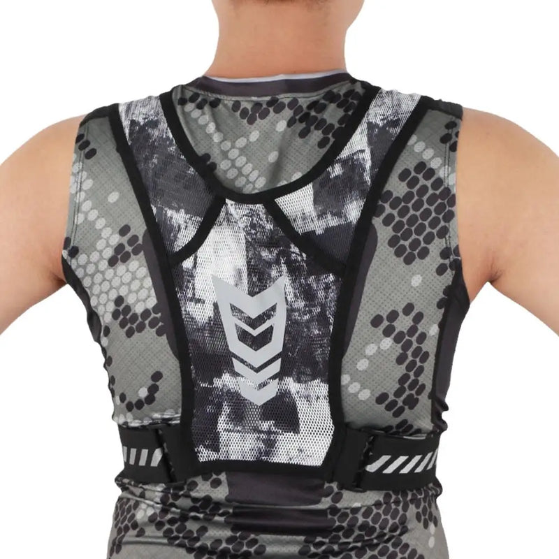 Reflective Running Backpack Universal Lightweight Sport Running Vest Mobile Phone Cards Bag For Jogging Fitness Male Female Vest