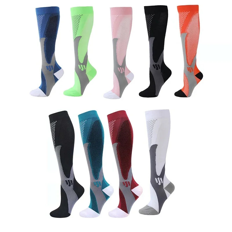 Socks, Socks, Football, High-top Half, Men's Socks, High-top Men's Socks, Professional Sports Magic Elastic Compression