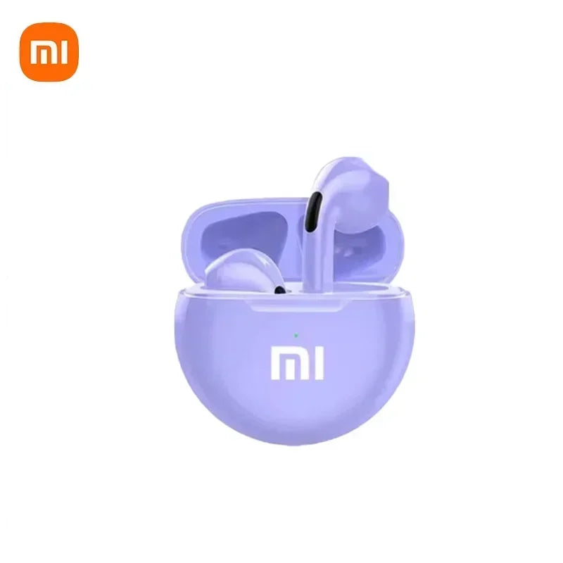 Xiaomi Pro6 True Wireless Headphone Bluetooth 5.2 Earphones TWS Gaming Stereo Noise Reduction Heavy Bass Mini In-ear Earbuds