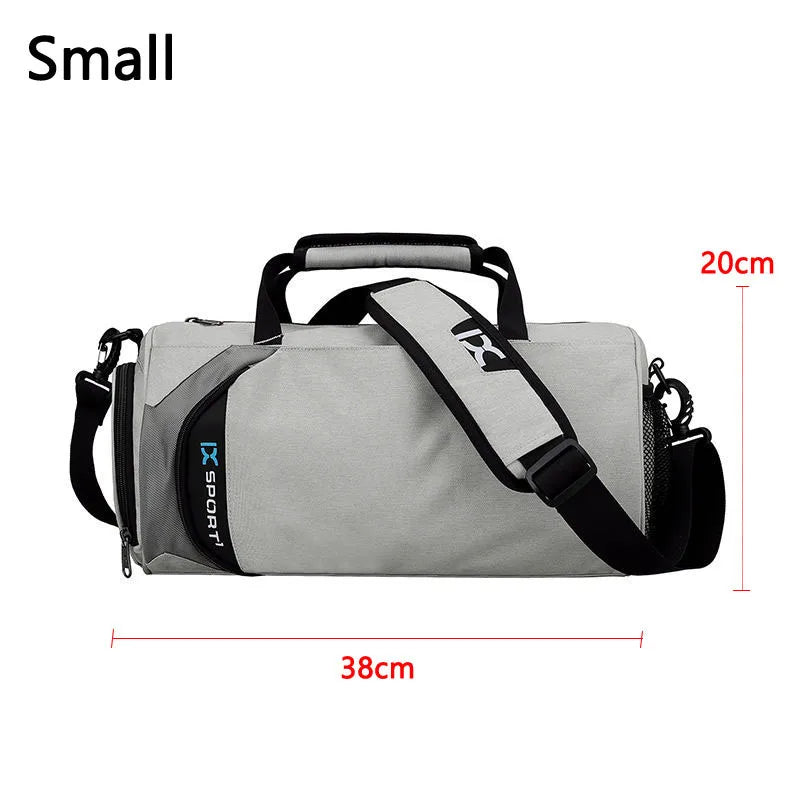 IX Large Gym Bag Fitness Bags Wet Dry Training Men Yoga For Shoes Travel Shoulder Handbags Multifunction Work Out Swimming Bag