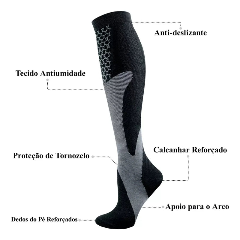 Socks, Socks, Football, High-top Half, Men's Socks, High-top Men's Socks, Professional Sports Magic Elastic Compression