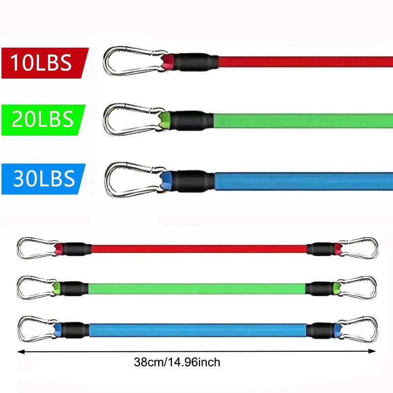 Resistance Band Set para Homens e Mulheres, Correias de Tornozelo, Equipamento de Treino, Fitness, Yoga, Elástico, Bandas Fitness, Ginásio, Homem, Mulher Sport