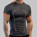 5XL Fitness Gym T Shirt Men Quick Dry Running Shirt Compression Sport Shirt Male Gym Workout Sport Short Sleeve Summer T-shirt