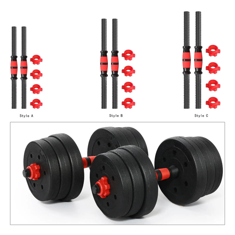 Aço Haltere Barras Set, Resistente Barbell Bar, Confortável, 2pcs