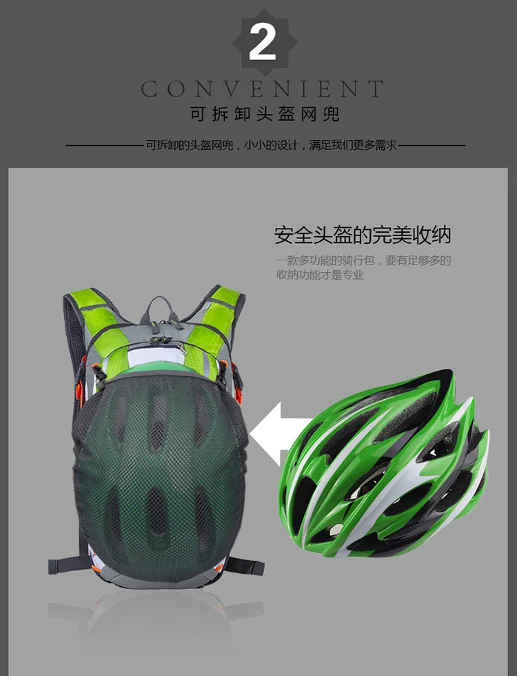 New Ride Backpack Backpack Outdoor Sports Backpack On Foot Multifunctional Bicycle Water Bag