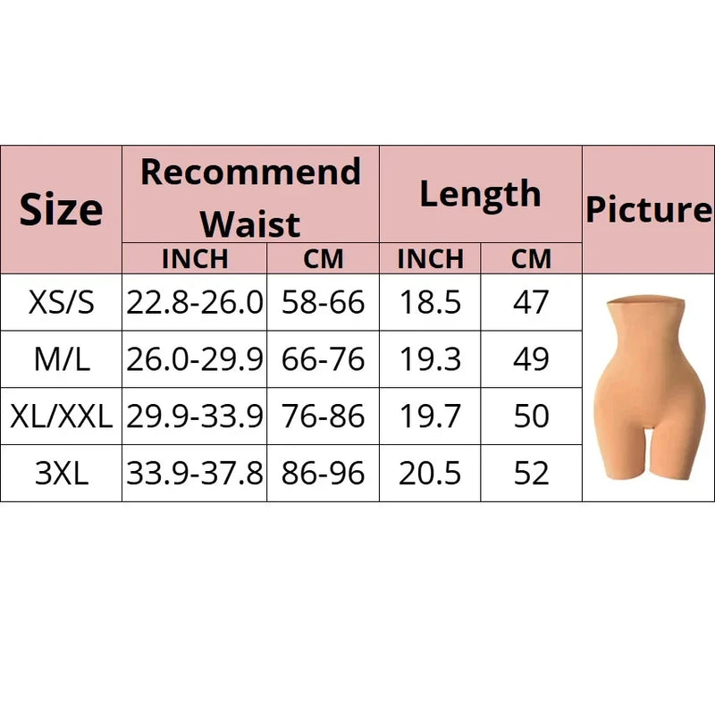 High Waist Shaper Panties Women's Body Shaper Shorts for Women Breathable Tightening Shaping-Short Modeling Strap Corsets Panty