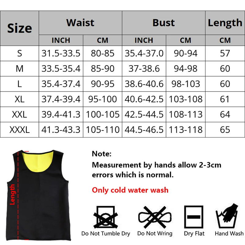 Men's Slimming Body Shaper Modeling Vest Belt Belly Men Reducing Shaperwear Fat Burning Loss Weight Waist Trainer Sweat Corset