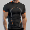 5XL Fitness Gym T Shirt Men Quick Dry Running Shirt Compression Sport Shirt Male Gym Workout Sport Short Sleeve Summer T-shirt