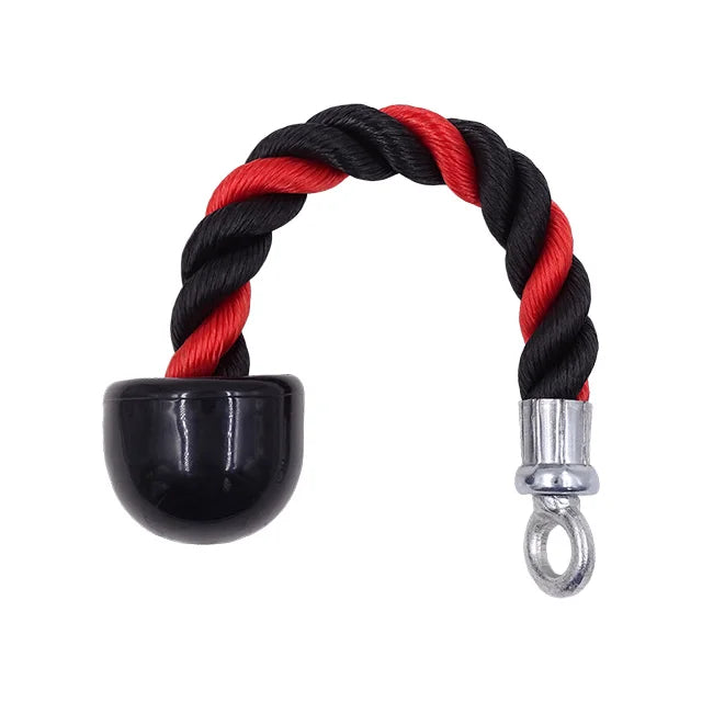 Bicep Tricep Rope Push Pull Down Cord Home Gym Accessories Workout Fitness Exercise Equipment Single/Double Head 35cm/70cm/90cm