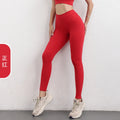 Back V Energy Leggings Push Up Sports Women's Fitness Running tTraining Yoga Pants Energy Leggings Gym Girls Leggings