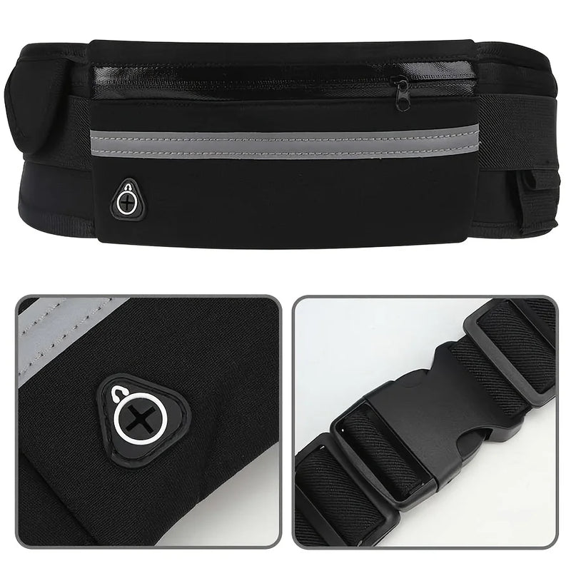 Running Bag Cycling Bag Waterproof Sports Men Multifunctional Running Waist Bag Fashion Phone Bag Jogging Run Cycling Bag